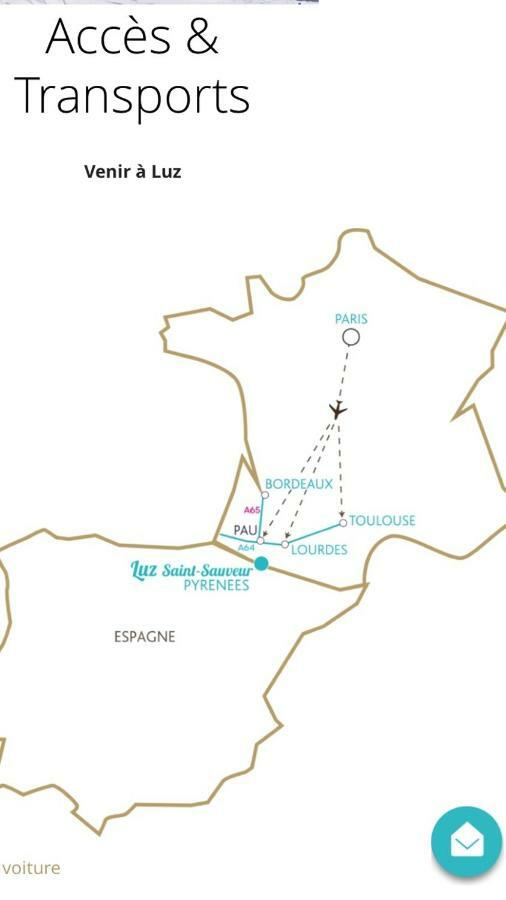 뤼생소베르 Loc Luz St Sauveur 2 아파트 외부 사진